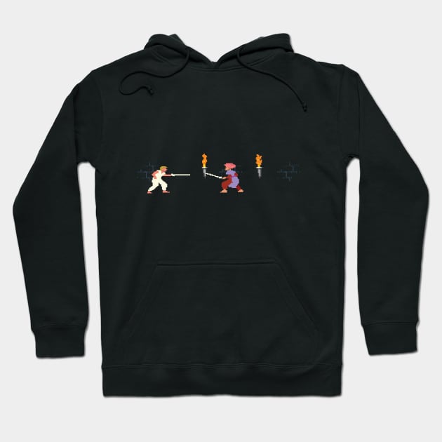 8 bit prince of Persia Hoodie by Blackbones